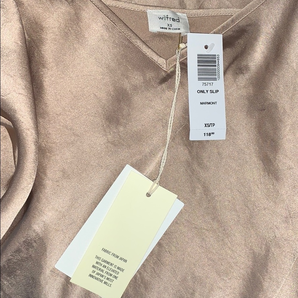 Gold Aritzia Slip Dress - Picture 4 of 4
